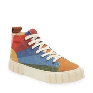 NWOT Farm Rio Rainbow Sun high-top sneakers